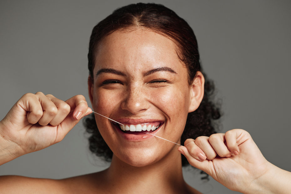 flossing, Flossing: The secret to a healthy smile